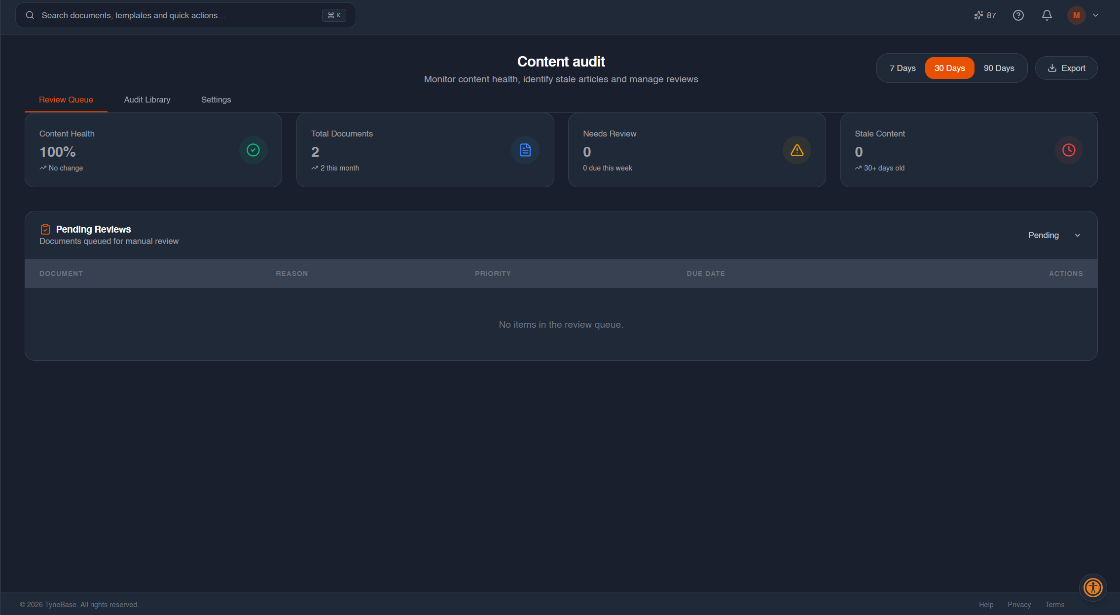 Document verification with automated reminders